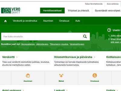 Tarvitsetko veronpalautukset heti tilille? Ei hätää.