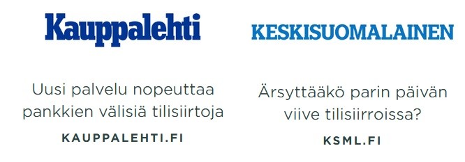 Pikasiirto kokemuksia kehuvat myös keskisuomalainen ja kauppalehti