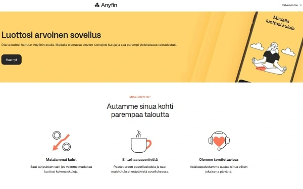 Anyfin kokemuksia